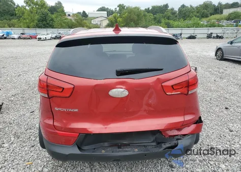 2014 Kia Sportage Base from USA, damaged, VIN KNDPB3ACXE7548895